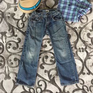 Boys Levi’s size 6 adjustable waist, straight leg